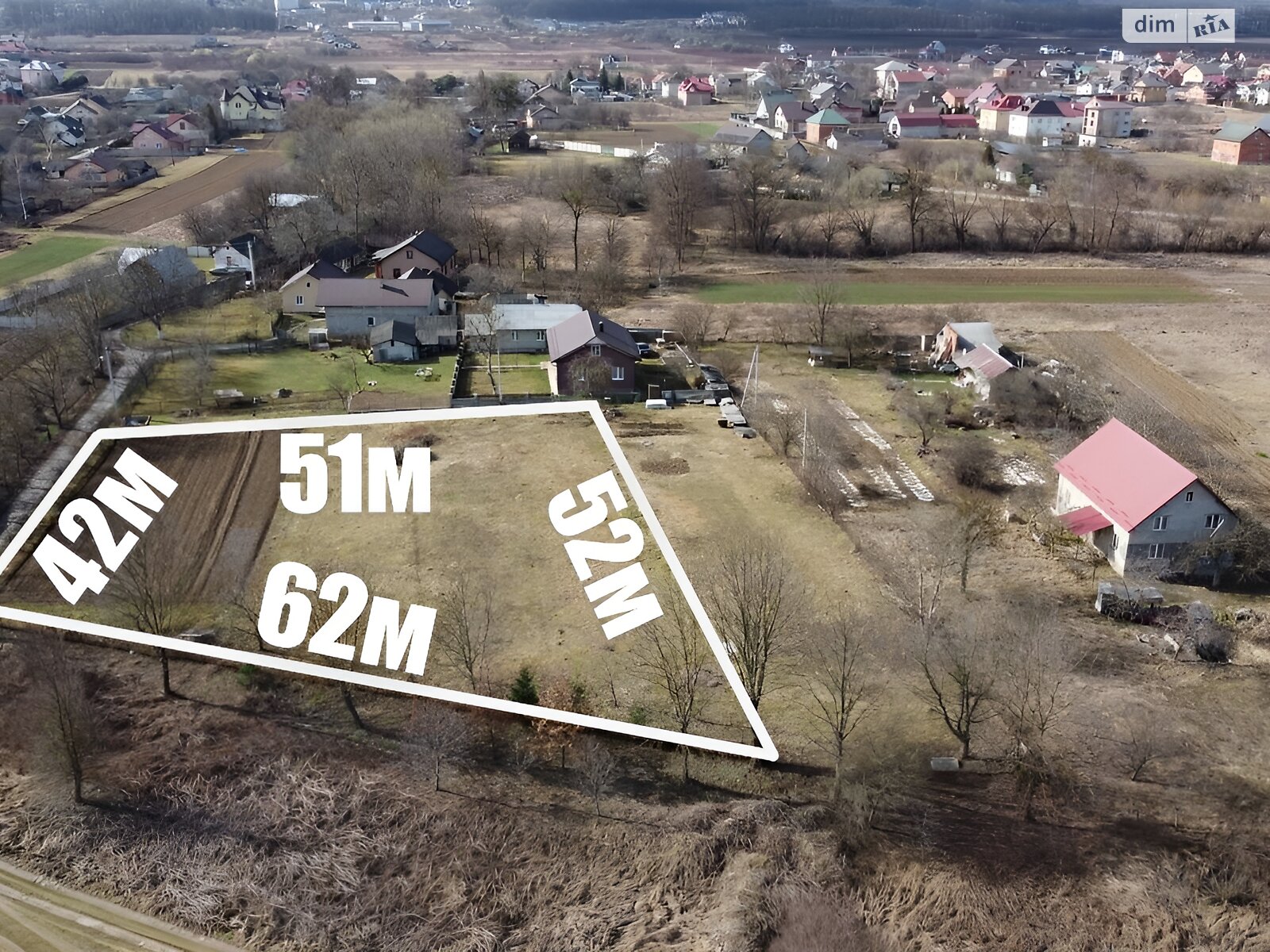 Земельна ділянка сільськогосподарського призначення в Клузові, площа 41 сотка фото 1 Земельна ділянка сільськогосподарського призначення в Клузові, площа 41 сотка фото 1