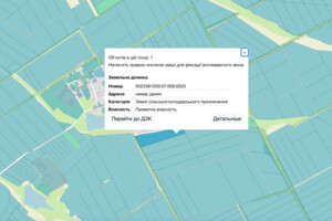 Земельный участок сельскохозяйственного назначения в Кобзовке, площадь 6.506 Га фото 1