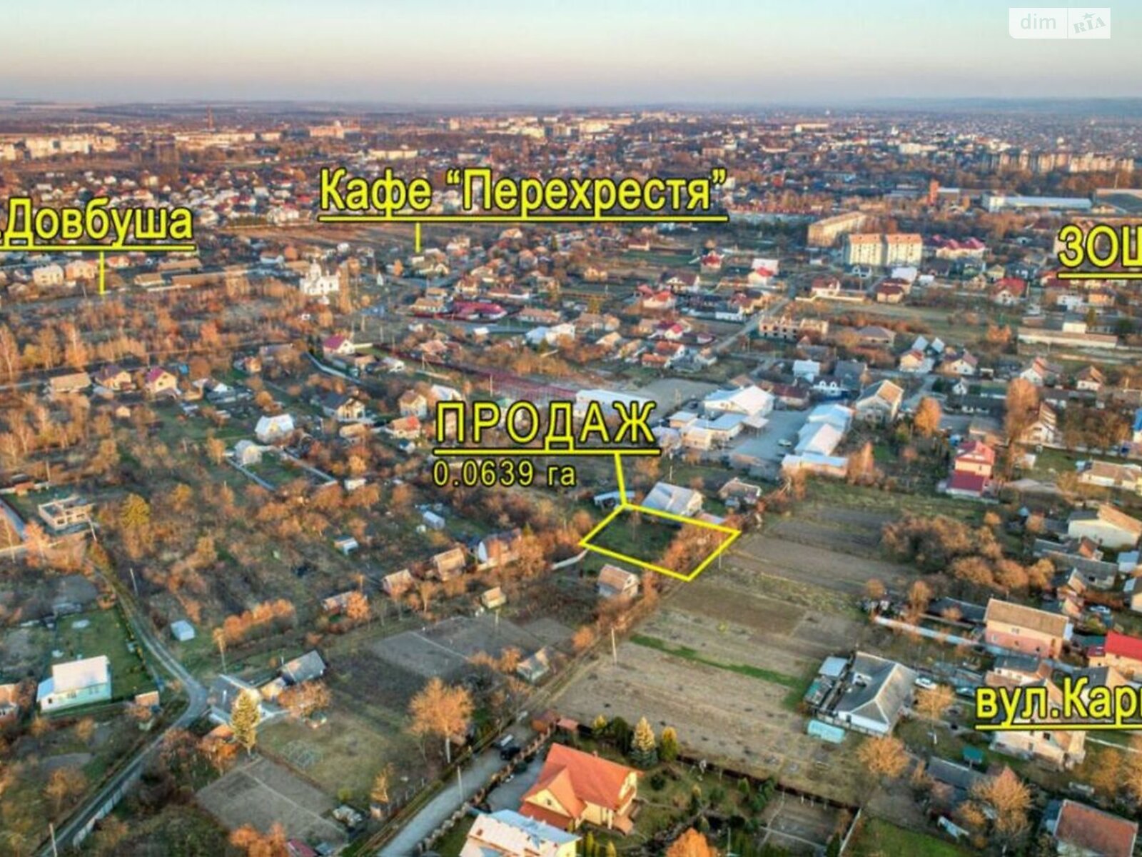 Земельна ділянка сільськогосподарського призначення в Коломиї, площа 6.4 сотки фото 1 Земельна ділянка сільськогосподарського призначення в Коломиї, площа 6.4 сотки фото 1