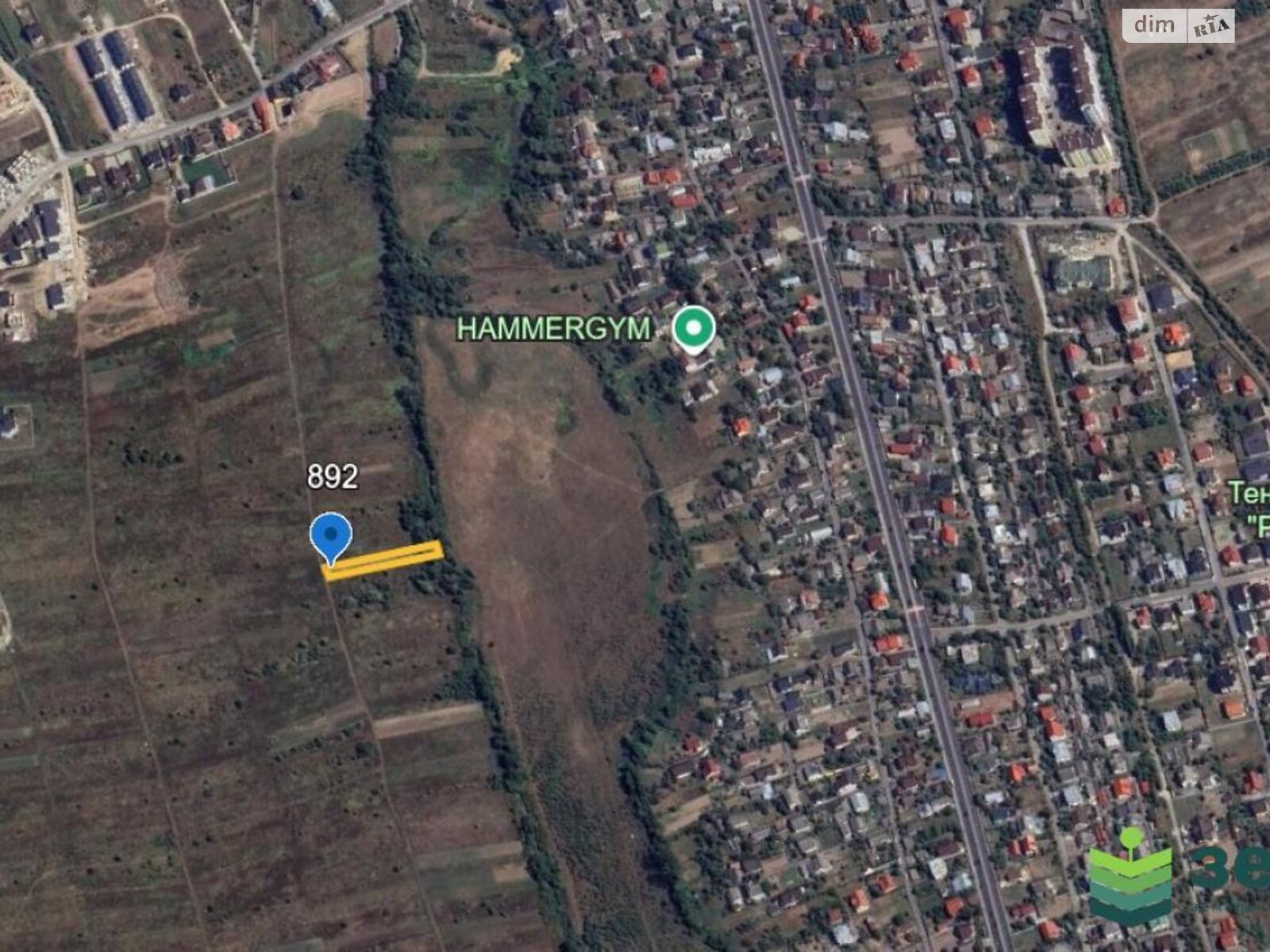 Земельна ділянка сільськогосподарського призначення в Крихівцях, площа 10 соток фото 1 Земельна ділянка сільськогосподарського призначення в Крихівцях, площа 10 соток фото 1