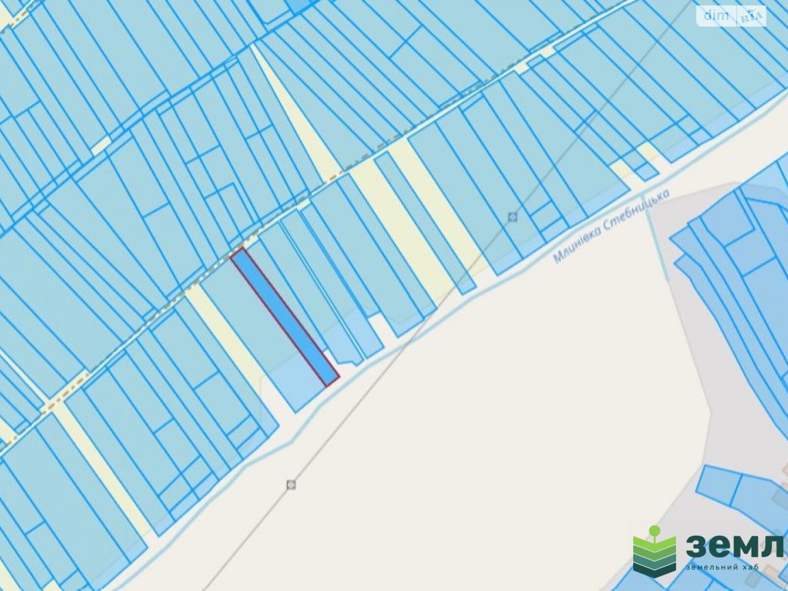 Земельна ділянка сільськогосподарського призначення в Крихівцях, площа 10 соток фото 1 Земельна ділянка сільськогосподарського призначення в Крихівцях, площа 10 соток фото 1