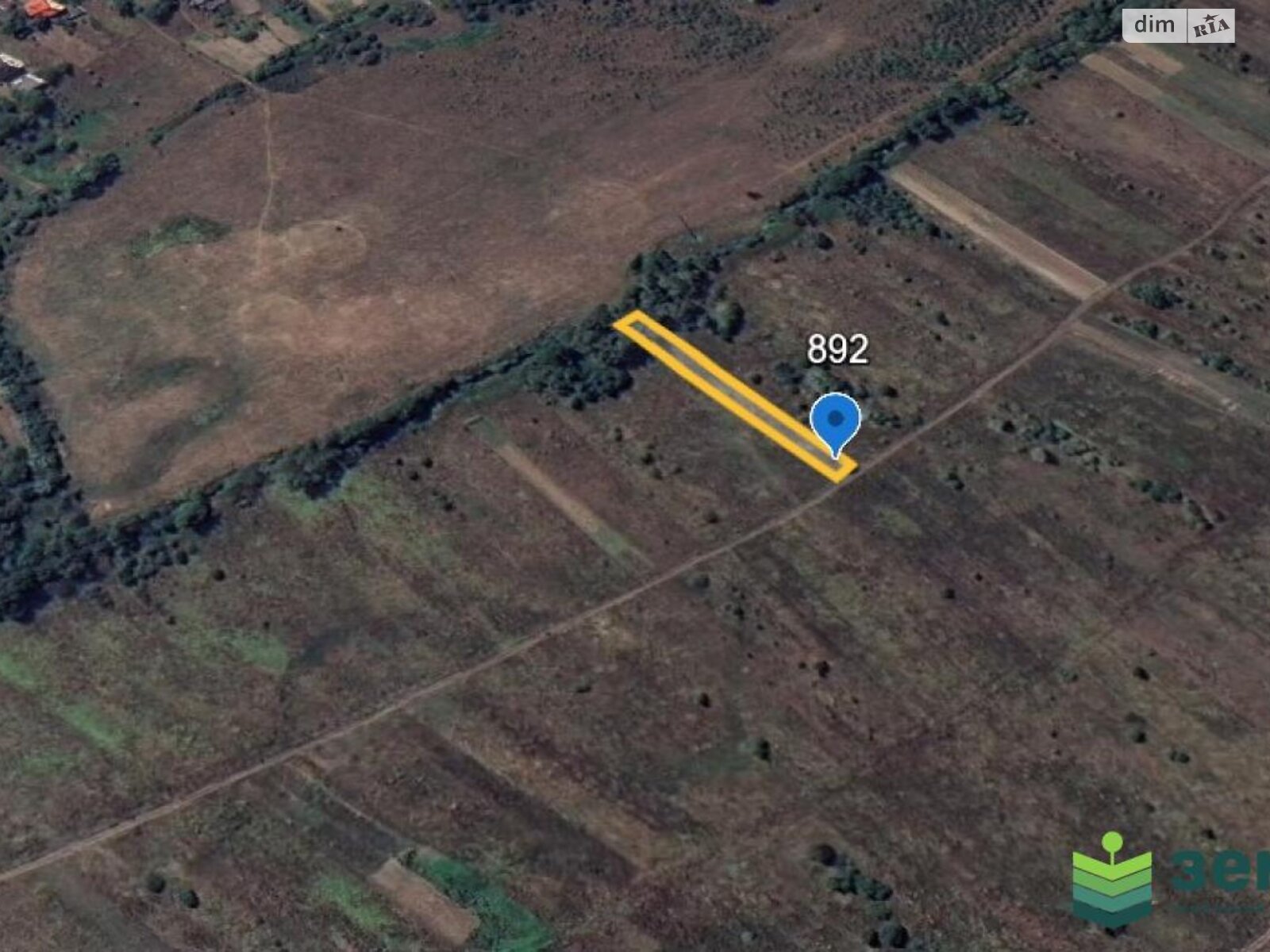 Земельна ділянка сільськогосподарського призначення в Крихівцях, площа 10 соток фото 1 Земельна ділянка сільськогосподарського призначення в Крихівцях, площа 10 соток фото 1