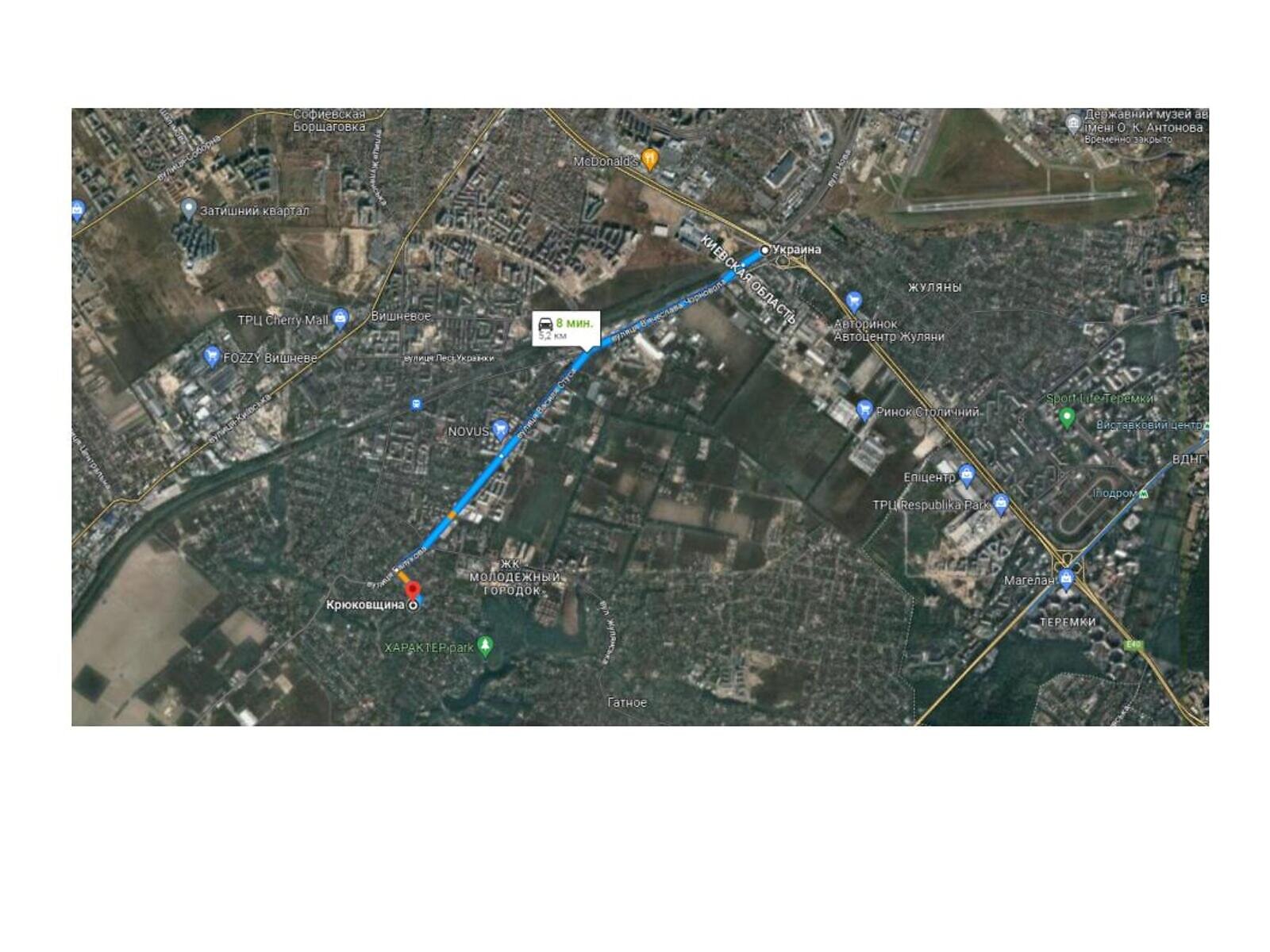 Земельный участок сельскохозяйственного назначения в Крюковщине, площадь 182 сотки фото 1 Земельный участок сельскохозяйственного назначения в Крюковщине, площадь 182 сотки фото 1