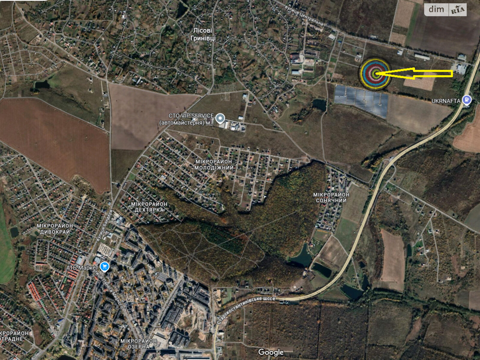 Земельный участок сельскохозяйственного назначения в Лесовых Гриновцах, площадь 10 соток фото 1