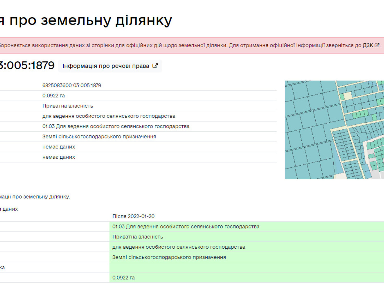 Земельна ділянка сільськогосподарського призначення в Лісових Гринівцях, площа 31.91 сотки фото 1 Земельна ділянка сільськогосподарського призначення в Лісових Гринівцях, площа 31.91 сотки фото 1