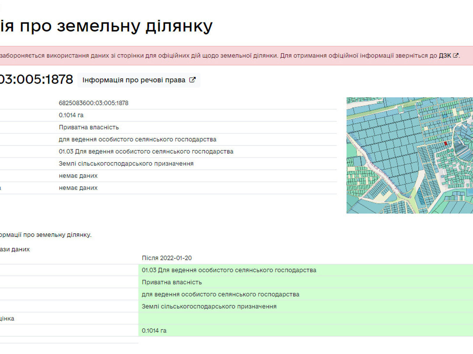 Земельна ділянка сільськогосподарського призначення в Лісових Гринівцях, площа 31.91 сотки фото 1 Земельна ділянка сільськогосподарського призначення в Лісових Гринівцях, площа 31.91 сотки фото 1