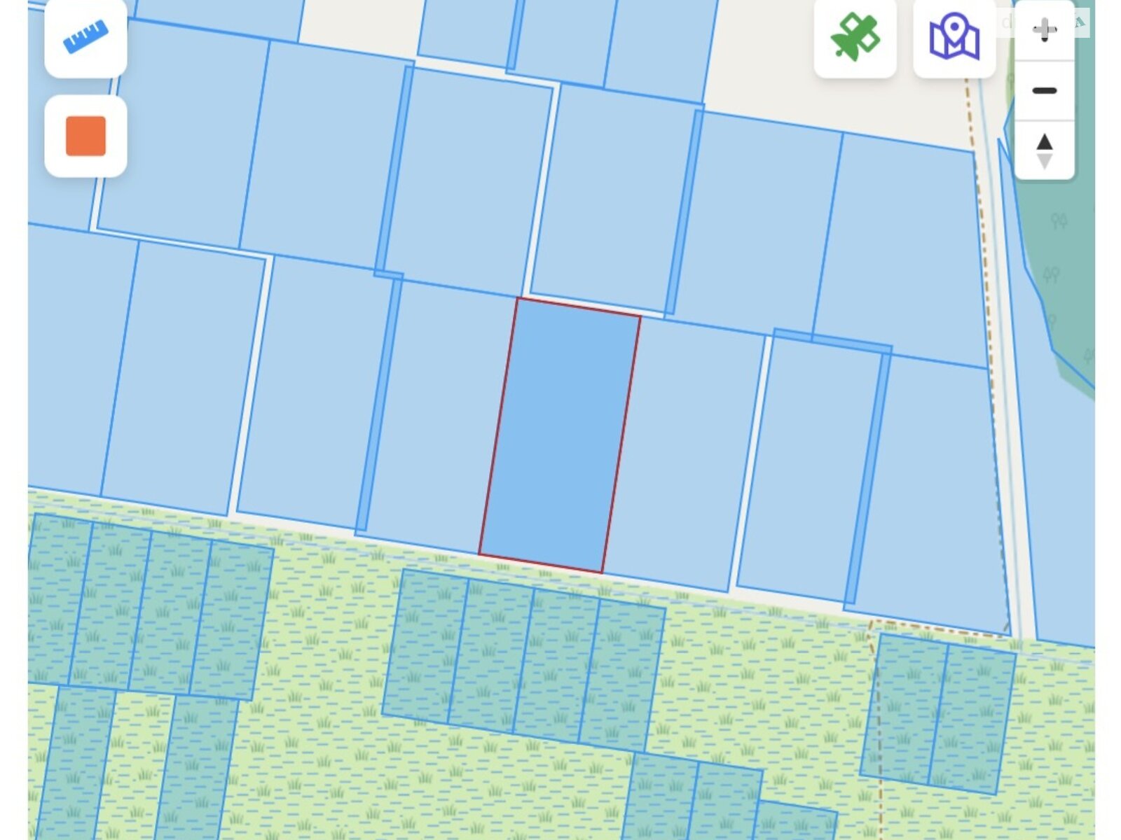 Земельный участок сельскохозяйственного назначения в Летничьем, площадь 2.772 Га фото 1