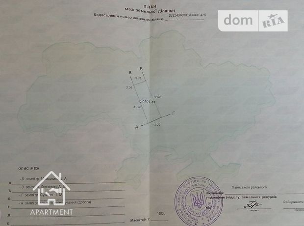 Земля сельскохозяйственного назначения в Литине, район Рыбачье, площадь 4 сотки фото 2 Земля сельскохозяйственного назначения в Литине, район Рыбачье, площадь 4 сотки фото 2