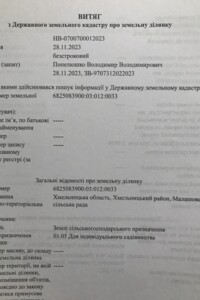 Земельна ділянка сільськогосподарського призначення в Малашівцях, площа 0.095 Га фото 2