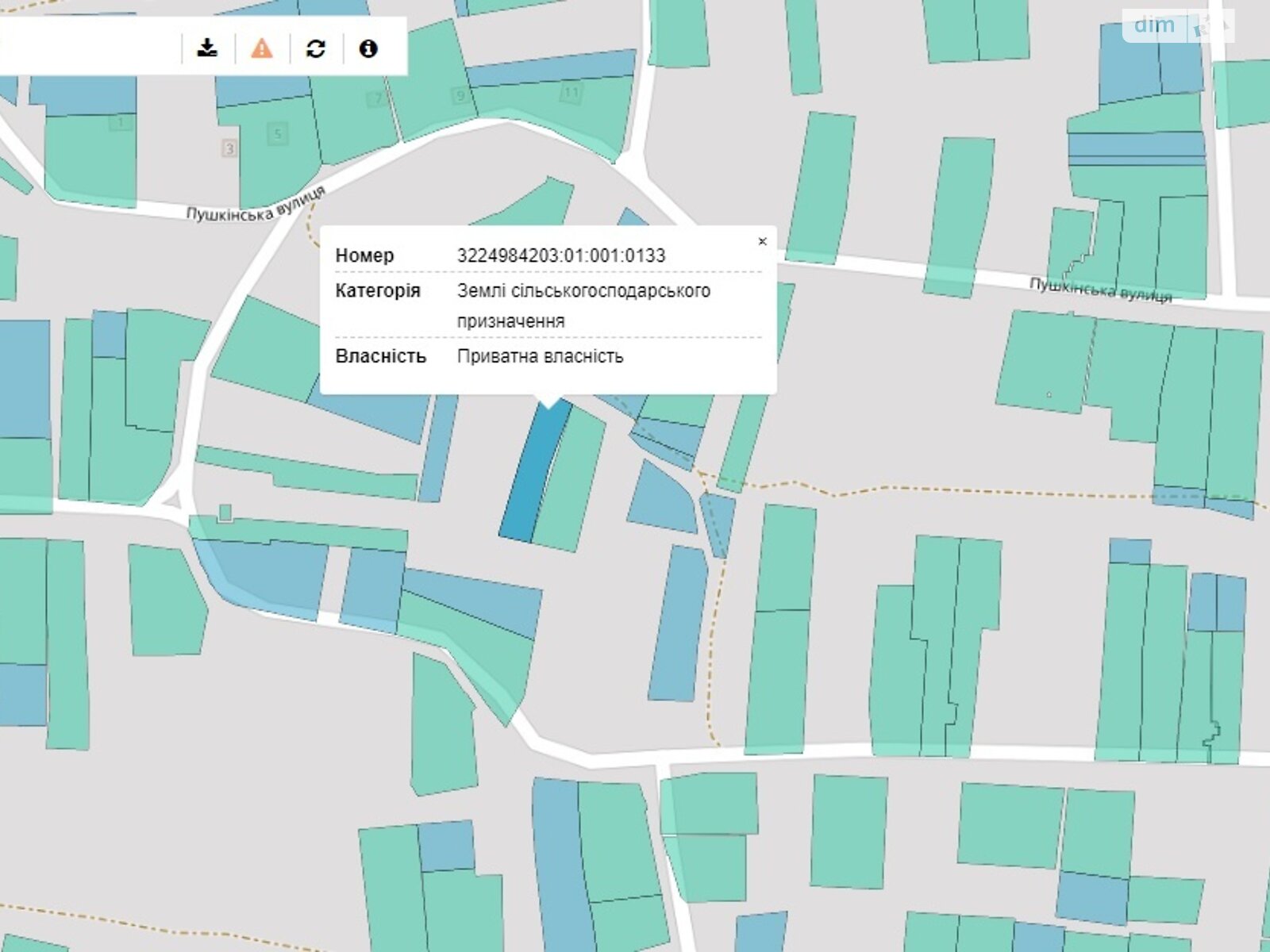 Земельна ділянка сільськогосподарського призначення в Малій Офірні, площа 14.37 сотки фото 1