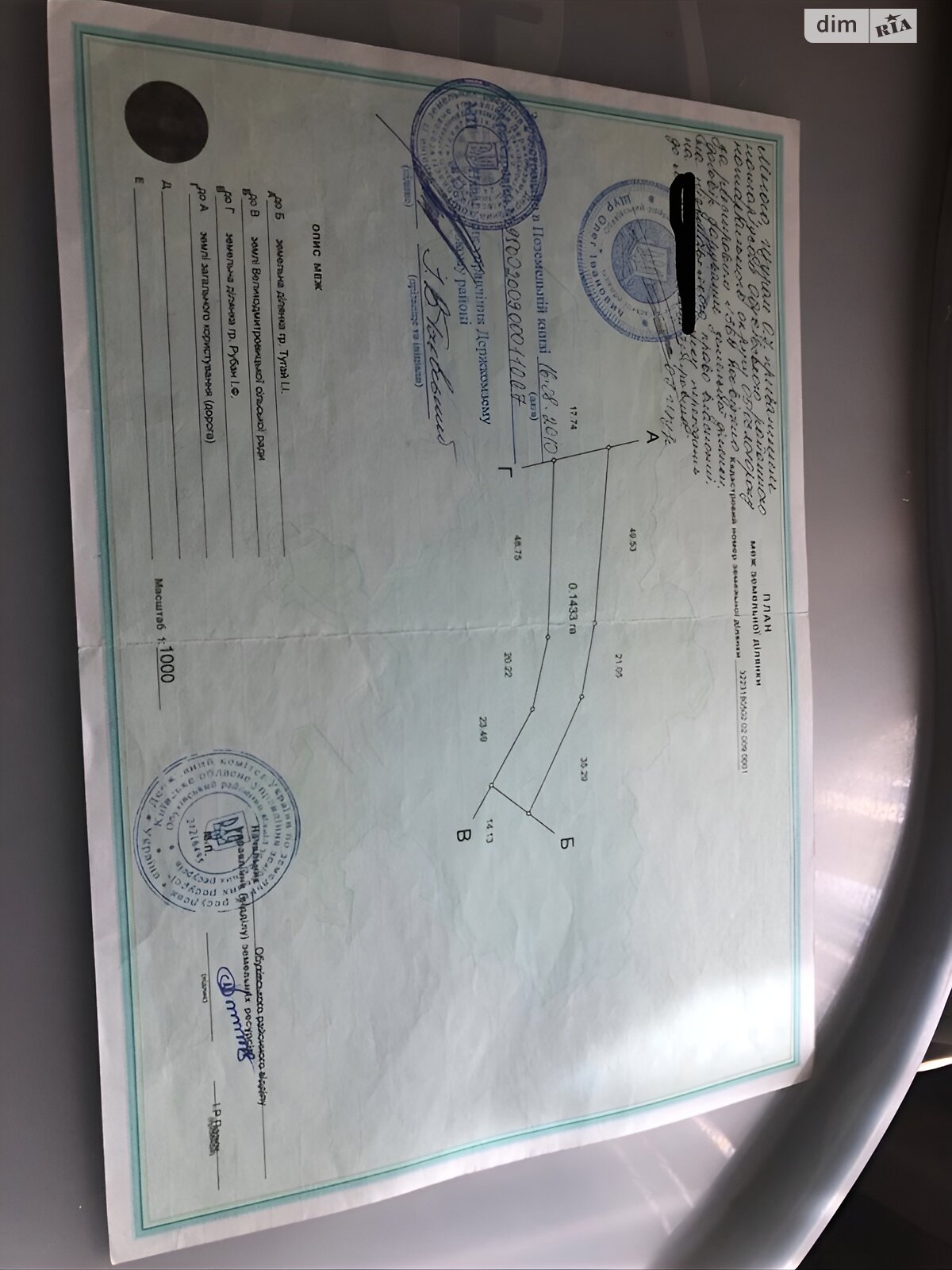 Земельна ділянка сільськогосподарського призначення в Малих Дмитровичах, площа 14.33 сотки фото 1 Земельна ділянка сільськогосподарського призначення в Малих Дмитровичах, площа 14.33 сотки фото 1