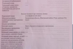 Земля сельскохозяйственного назначения в Межгорье, район Межгорье, площадь 0.05 Га фото 2 Земля сельскохозяйственного назначения в Межгорье, район Межгорье, площадь 0.05 Га фото 2