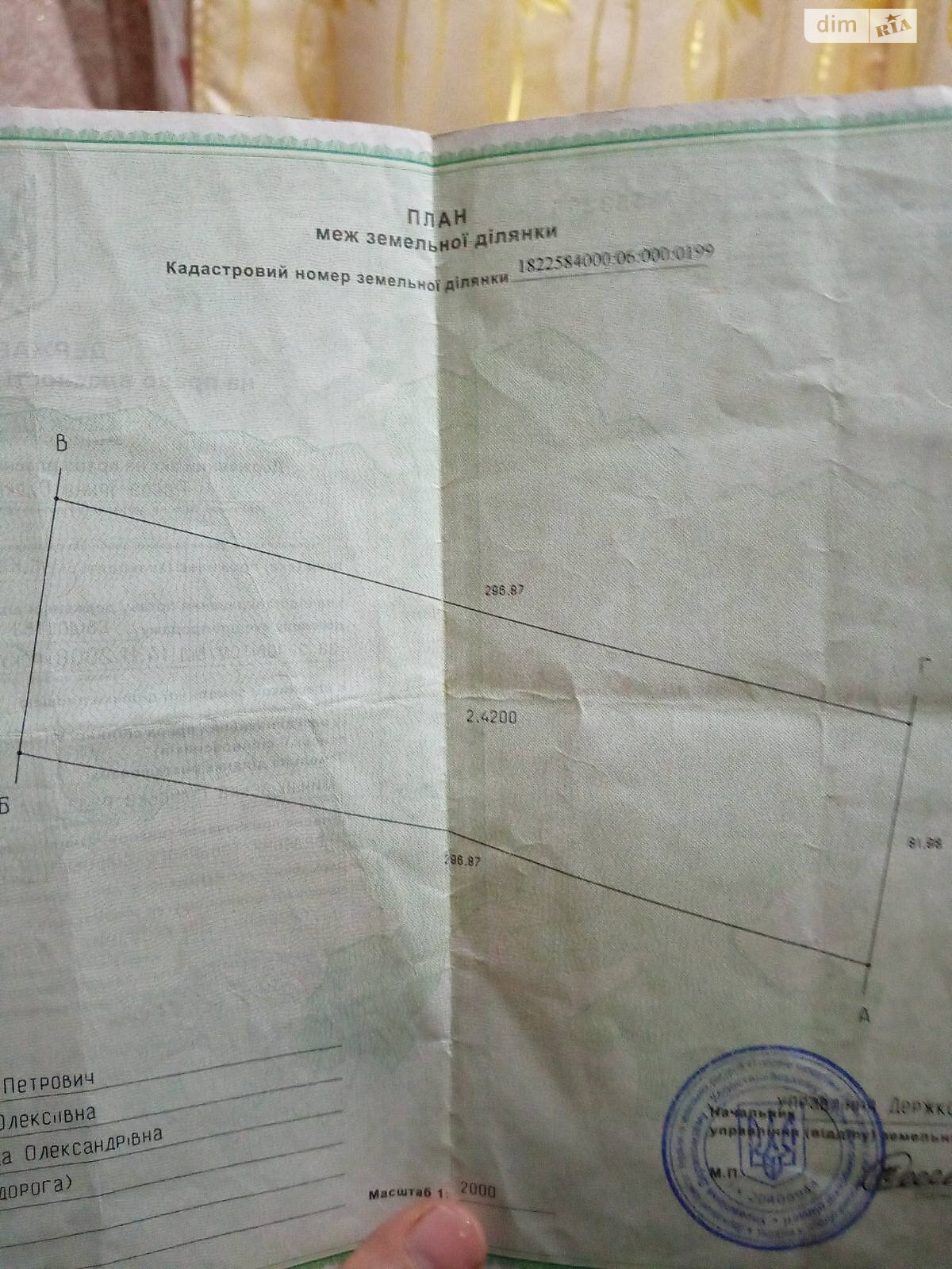 Земельный участок сельскохозяйственного назначения в Травневом, площадь 2.42 Га фото 1 Земельный участок сельскохозяйственного назначения в Травневом, площадь 2.42 Га фото 1