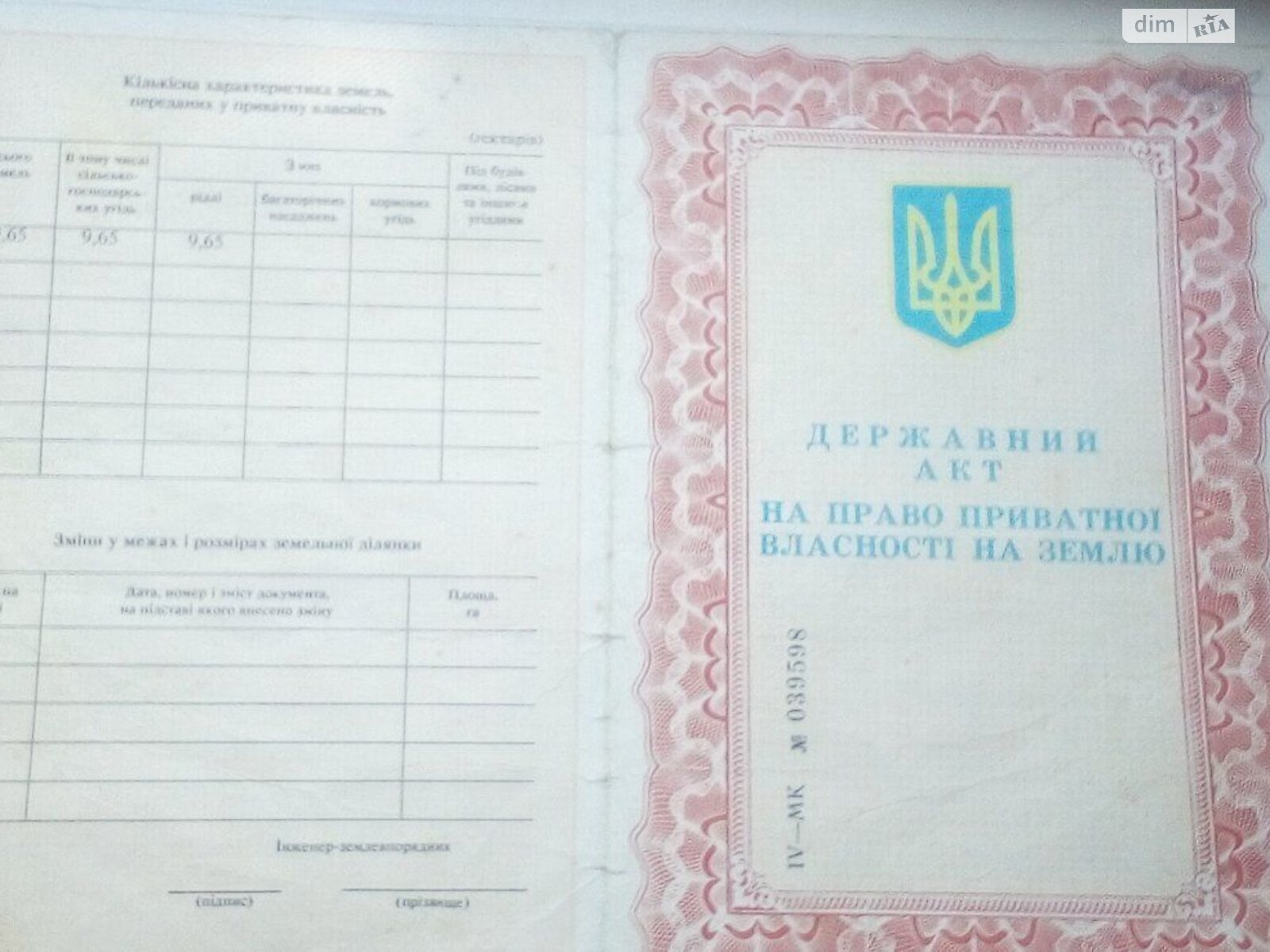 Земельна ділянка сільськогосподарського призначення в Нечаяне, площа 5.1016 Га фото 1 Земельна ділянка сільськогосподарського призначення в Нечаяне, площа 5.1016 Га фото 1