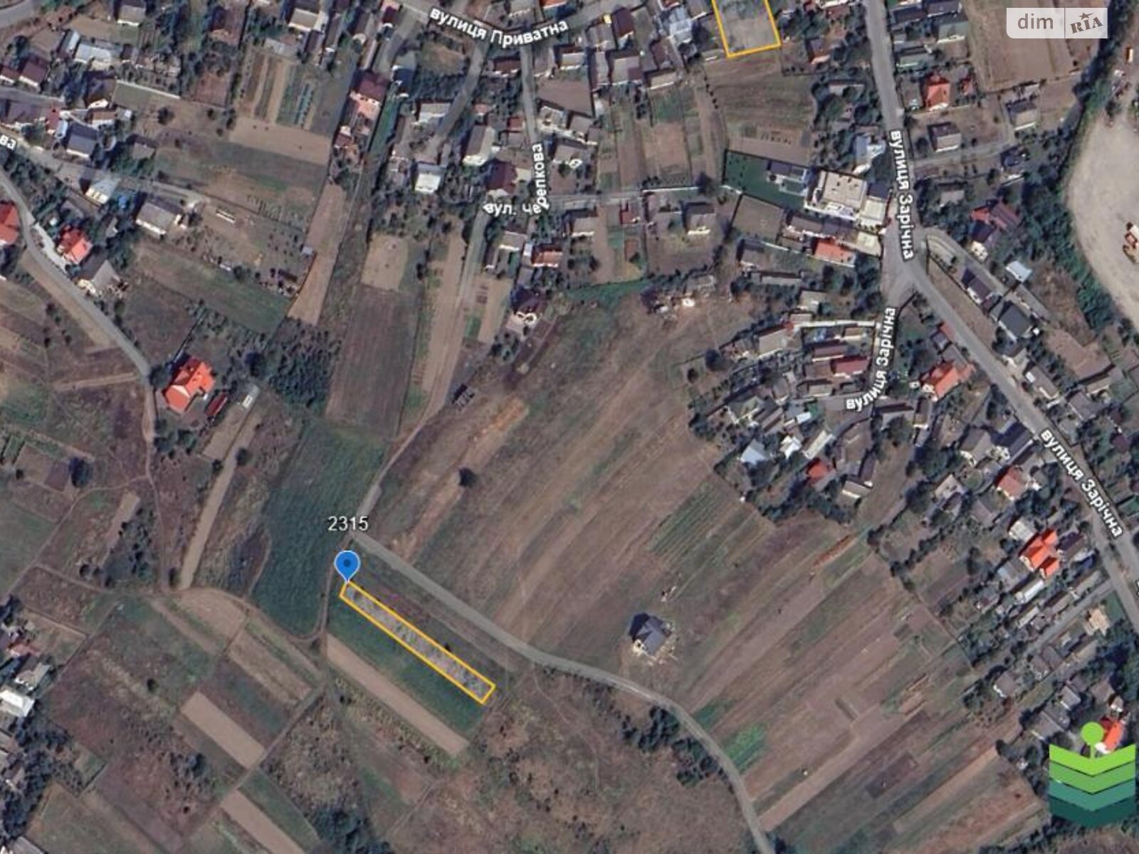 Земельна ділянка сільськогосподарського призначення в Микитинцях, площа 8.19 сотки фото 1