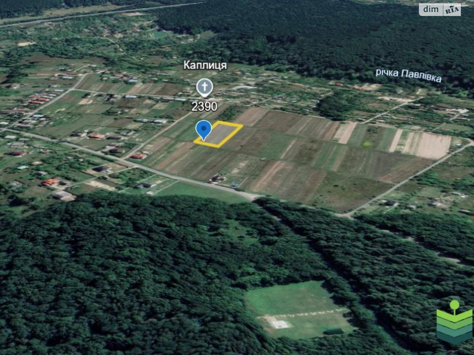 Земельный участок сельскохозяйственного назначения в Павловке, площадь 41.66 сотки фото 1