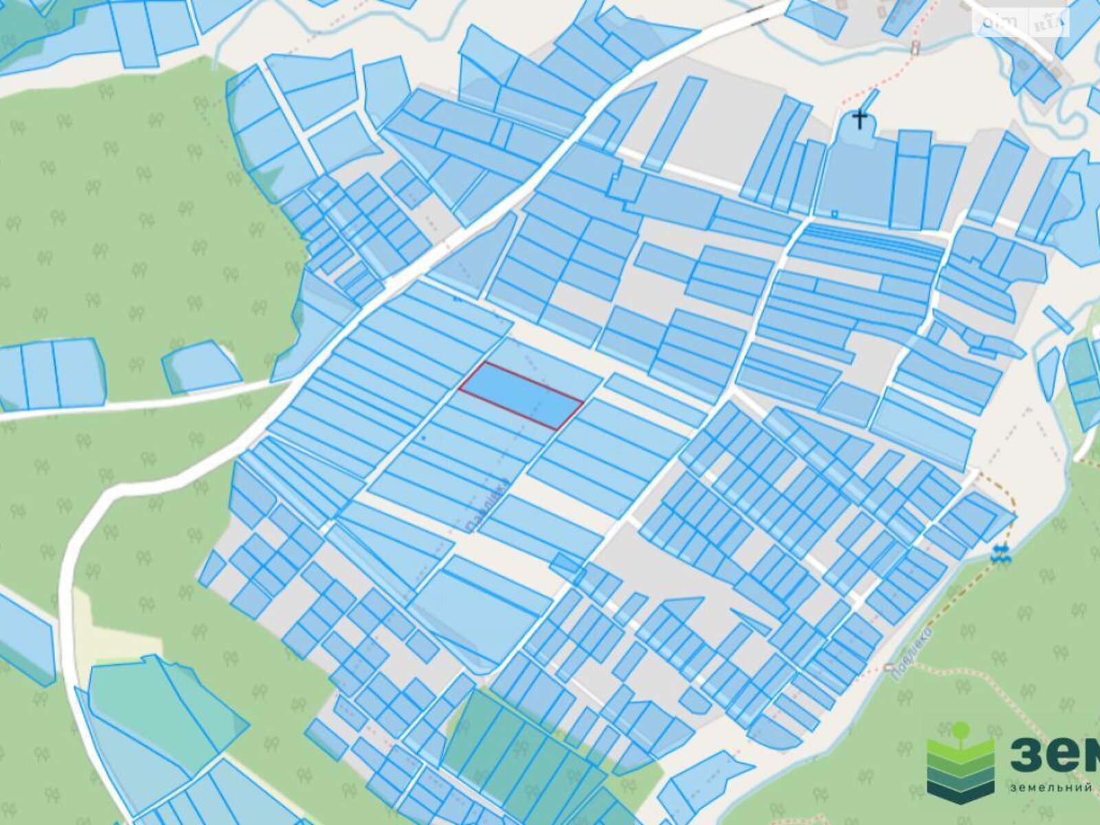 Земельный участок сельскохозяйственного назначения в Павловке, площадь 41.66 сотки фото 1
