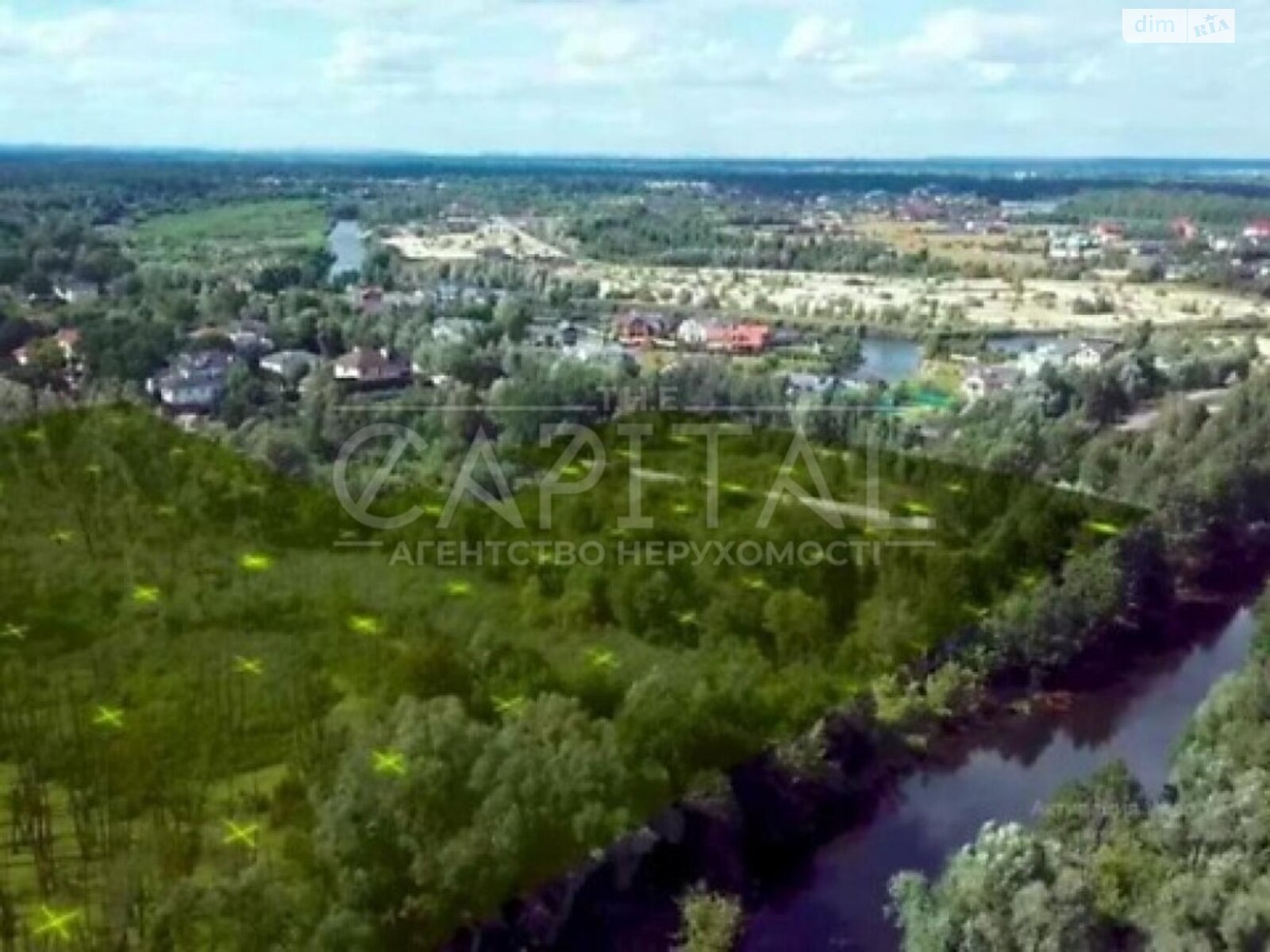 Земельна ділянка сільськогосподарського призначення в Плютах, площа 80 соток фото 1