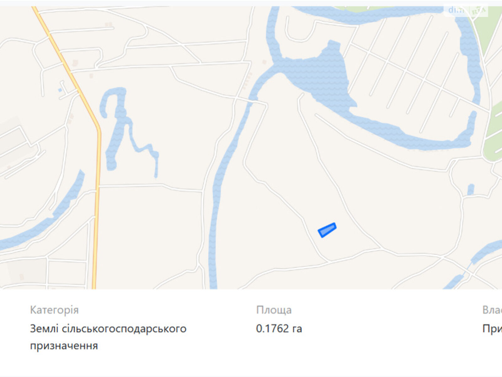 Земельный участок сельскохозяйственного назначения в Пуховке, площадь 0.17 Га фото 1