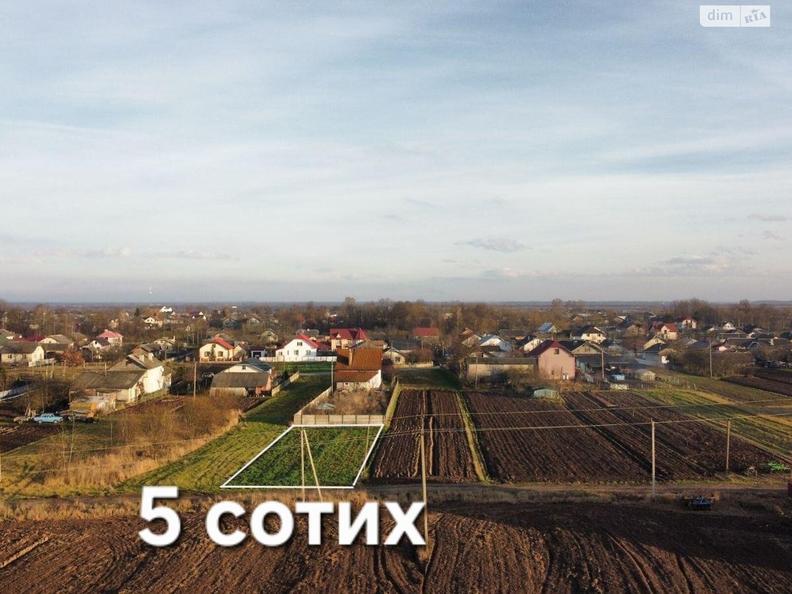 Земельна ділянка сільськогосподарського призначення в Радчі, площа 5 соток фото 1