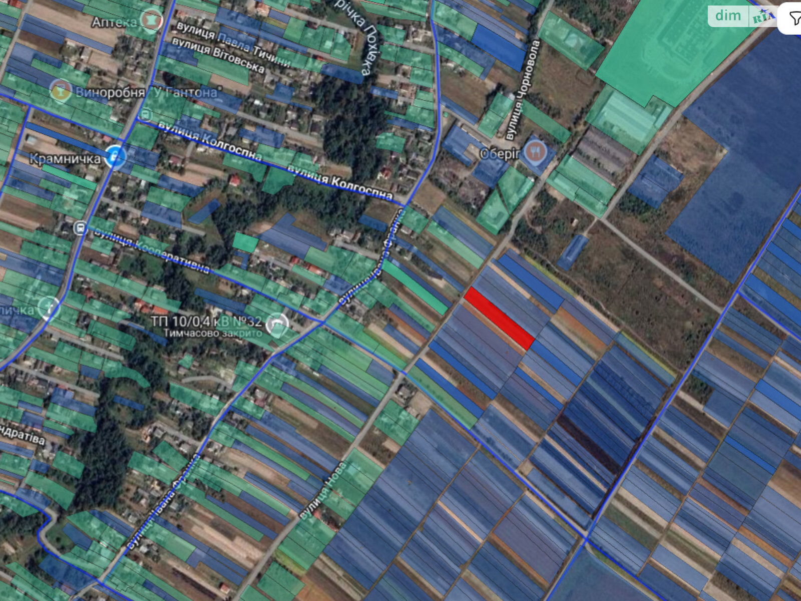 Земельный участок сельскохозяйственного назначения в Радча, площадь 30 соток фото 1