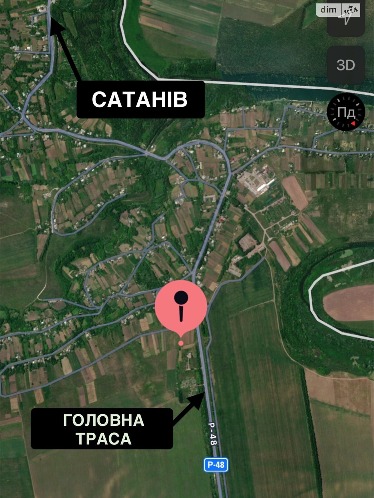 Земельна ділянка сільськогосподарського призначення в Сатанівці, площа 20.8 сотки фото 1 Земельна ділянка сільськогосподарського призначення в Сатанівці, площа 20.8 сотки фото 1