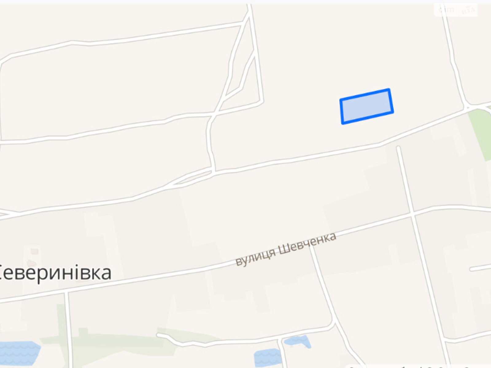 Земельный участок сельскохозяйственного назначения в Севериновке, площадь 0.3008 Га фото 1