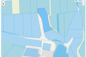 Земельна ділянка сільськогосподарського призначення в Шубиних Ставах, площа 1.702 Га фото 1