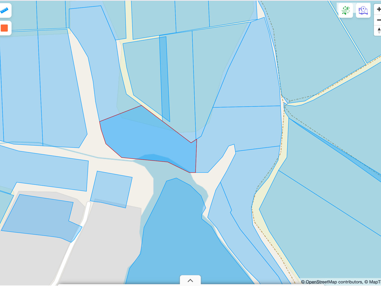 Земельна ділянка сільськогосподарського призначення в Шубиних Ставах, площа 1.702 Га фото 1