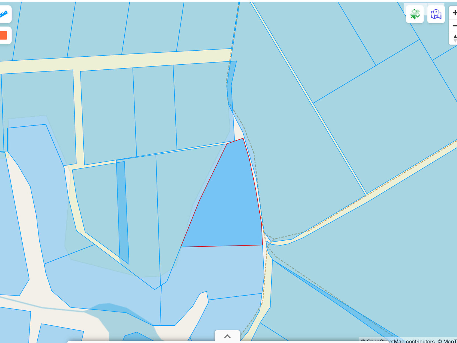 Земельный участок сельскохозяйственного назначения в Шубиних Ставах, площадь 1.7019 Га фото 1