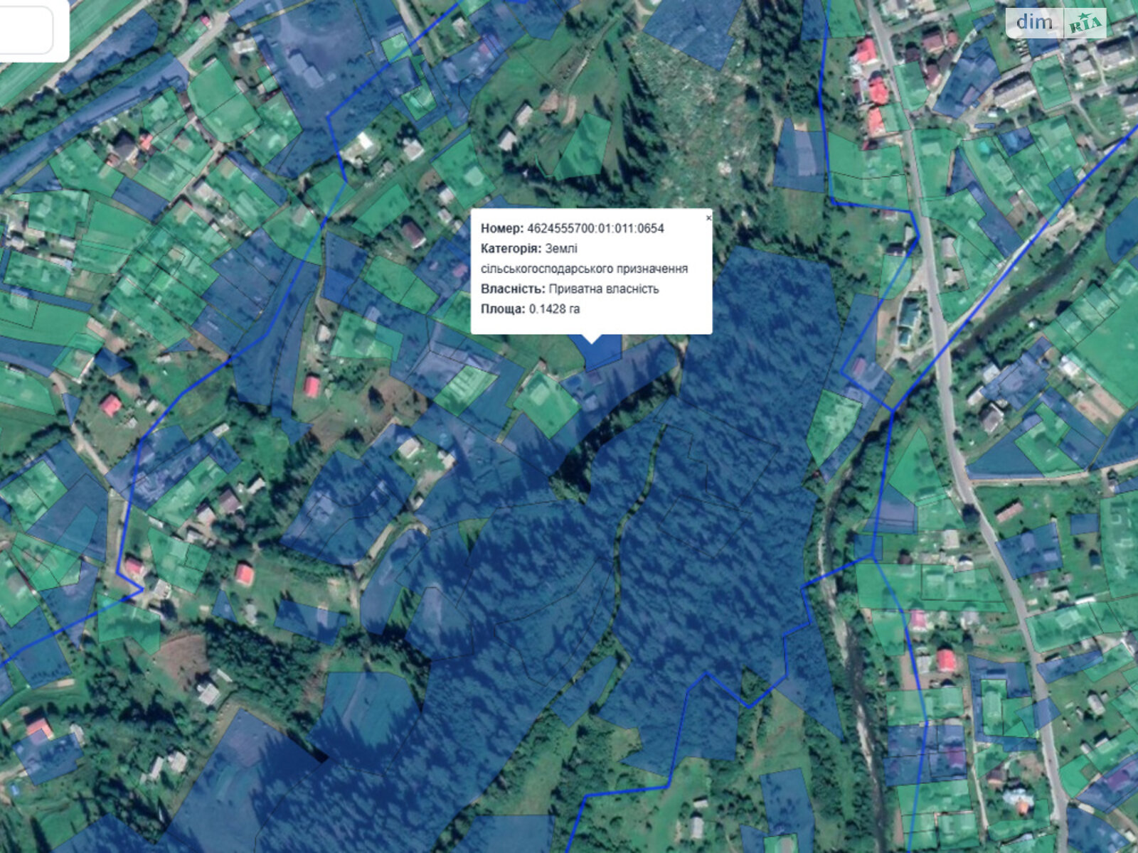 Земельна ділянка сільськогосподарського призначення в Славському, площа 14.4 сотки фото 1