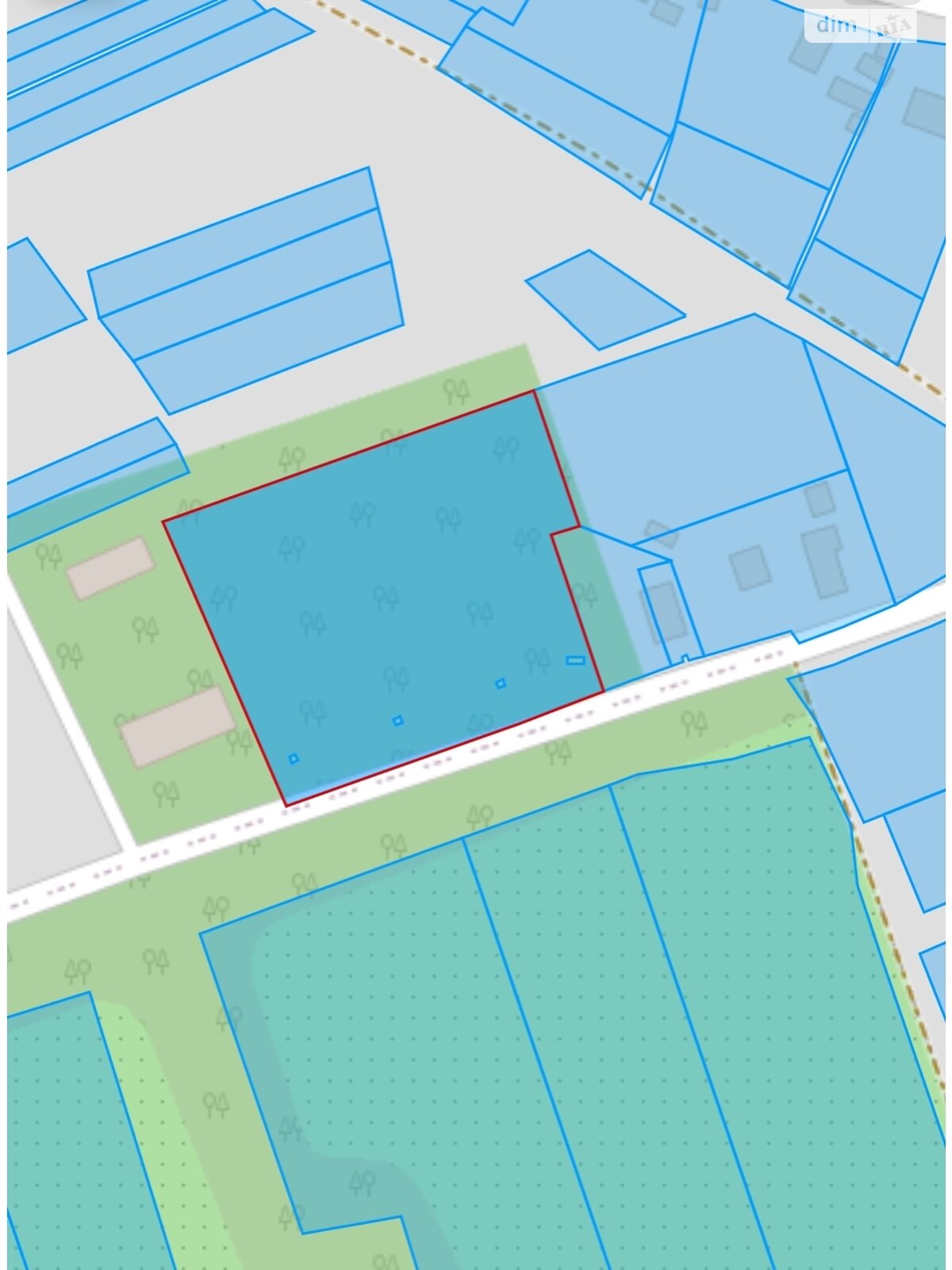 Земельный участок сельскохозяйственного назначения в Стаднице, площадь 1 Га фото 1