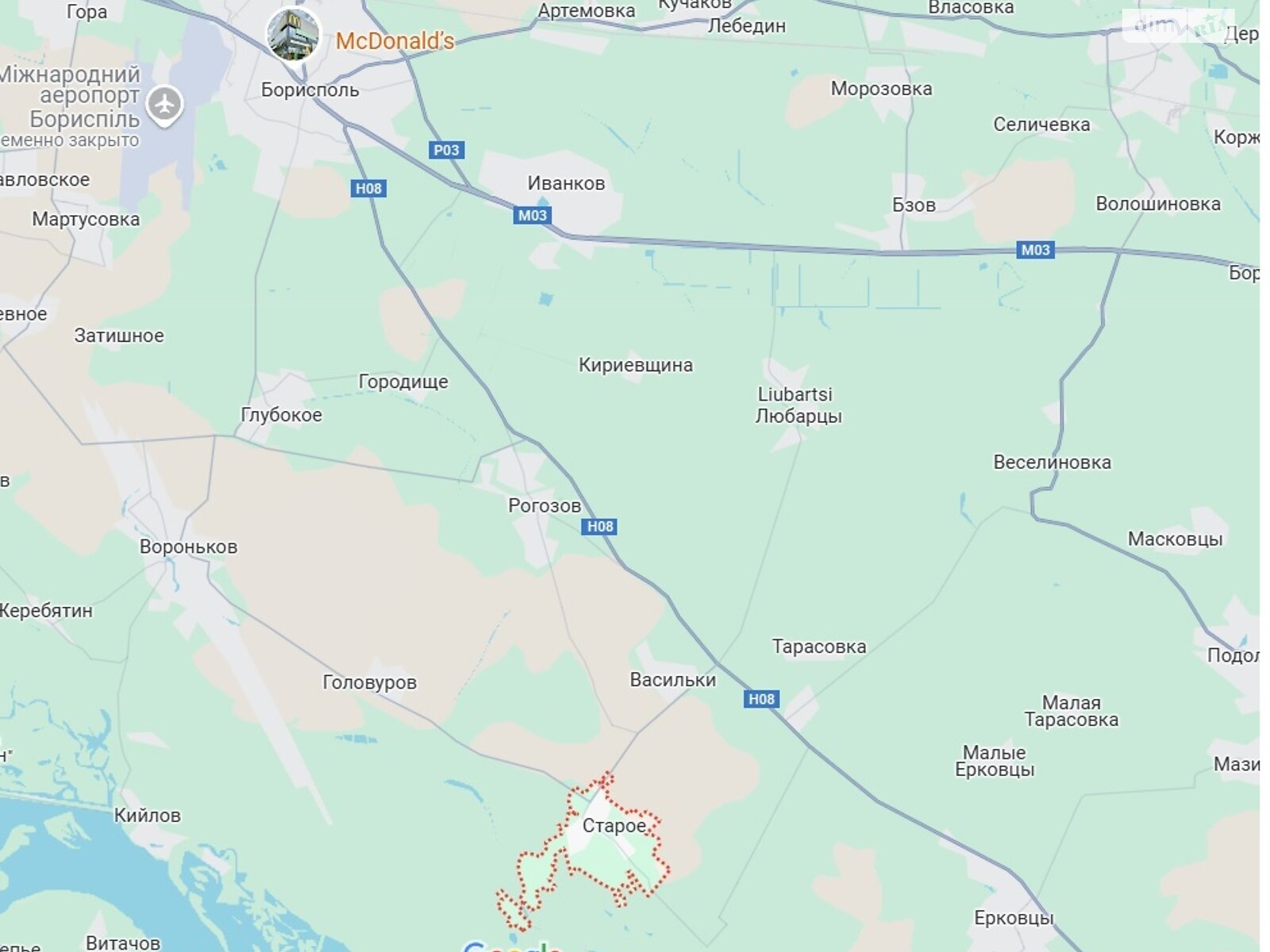 Земельна ділянка сільськогосподарського призначення в Старому, площа 10 соток фото 1 Земельна ділянка сільськогосподарського призначення в Старому, площа 10 соток фото 1