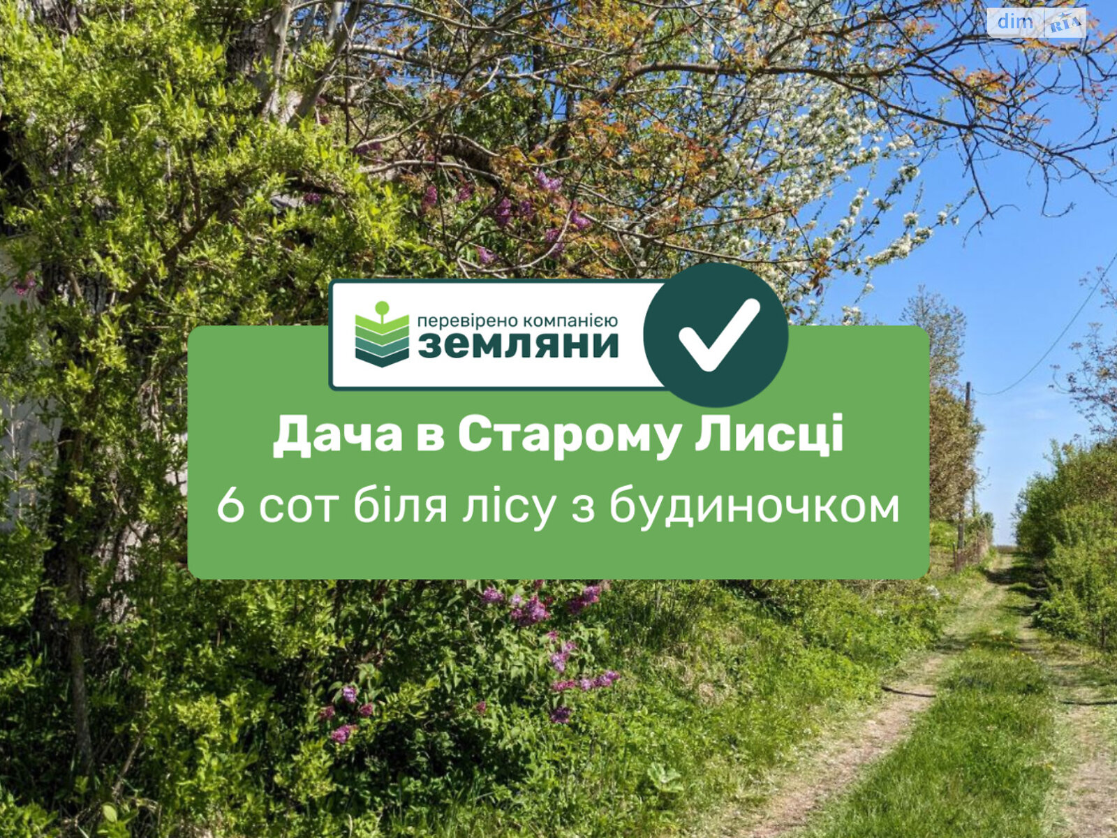 Земельный участок сельскохозяйственного назначения в Старом Лисце, площадь 6 соток фото 1 Земельный участок сельскохозяйственного назначения в Старом Лисце, площадь 6 соток фото 1