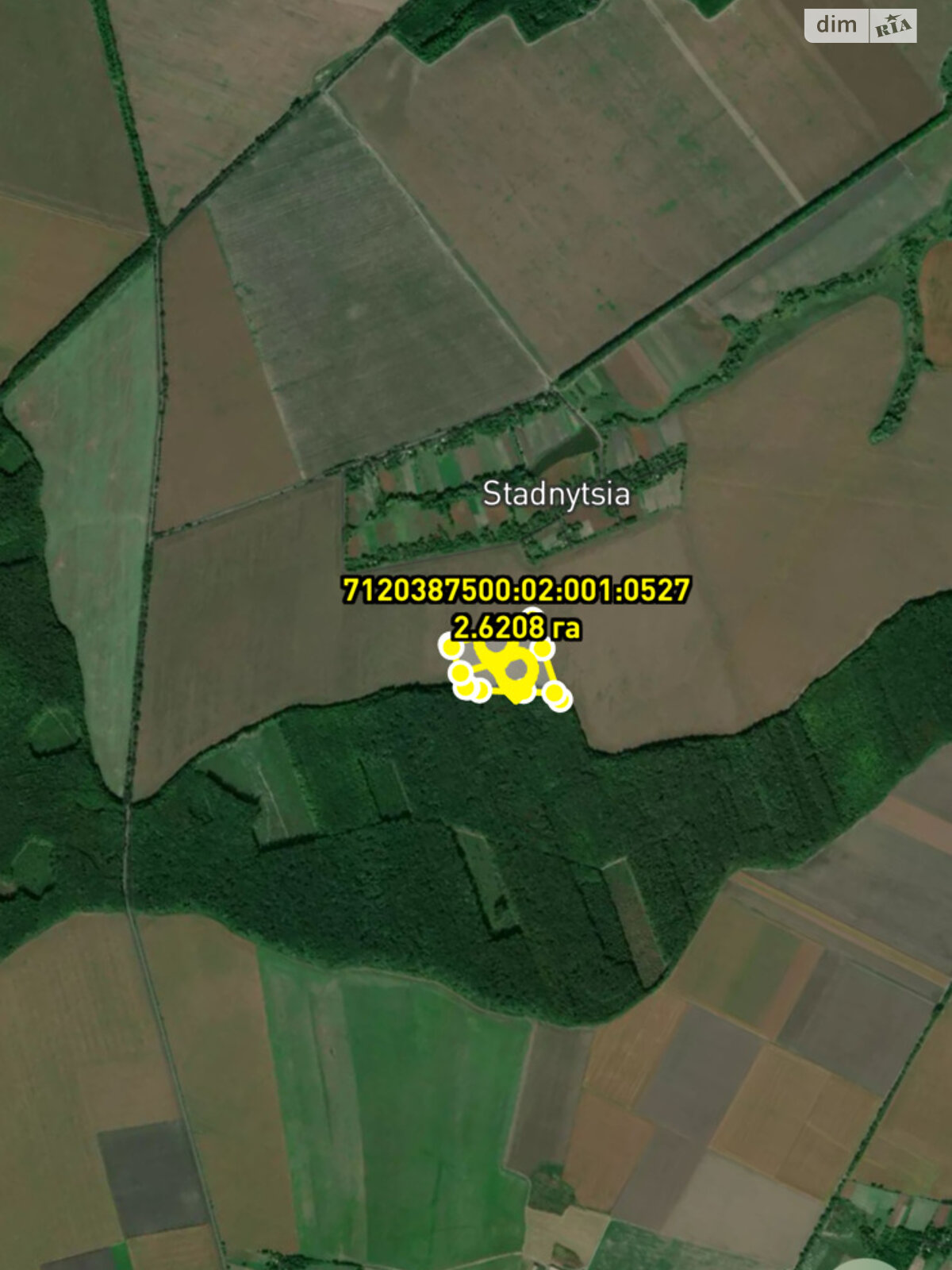 Земельна ділянка сільськогосподарського призначення в Товстій, площа 5.1 Га фото 1