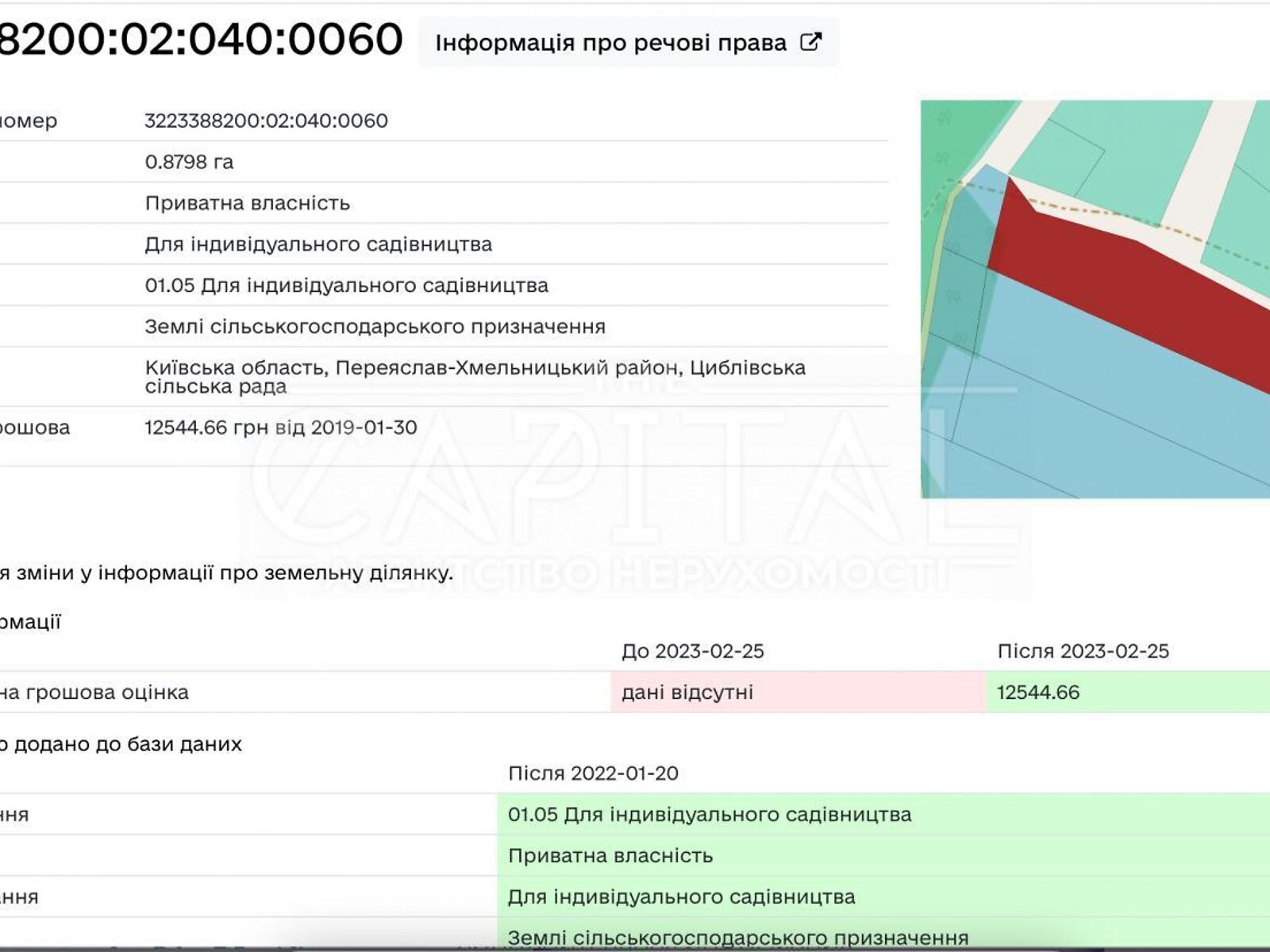 Земельна ділянка сільськогосподарського призначення в Циблях, площа 320 соток фото 1