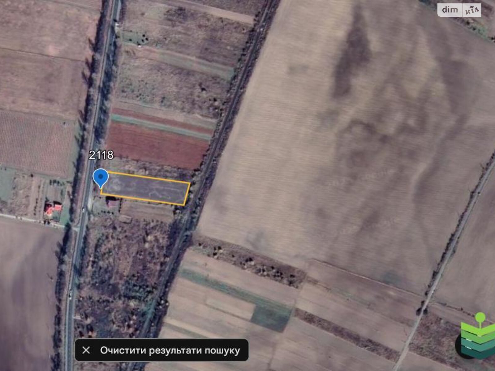 Земельна ділянка сільськогосподарського призначення в Цуциловому, площа 73.39 сотки фото 1 Земельна ділянка сільськогосподарського призначення в Цуциловому, площа 73.39 сотки фото 1