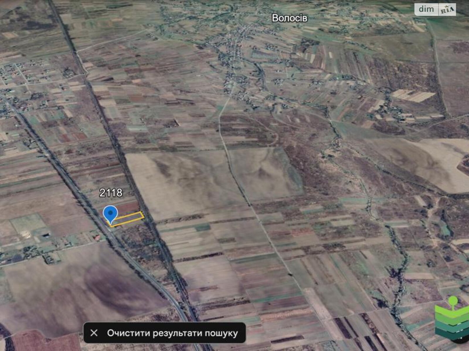 Земельна ділянка сільськогосподарського призначення в Цуциловому, площа 73.39 сотки фото 1 Земельна ділянка сільськогосподарського призначення в Цуциловому, площа 73.39 сотки фото 1