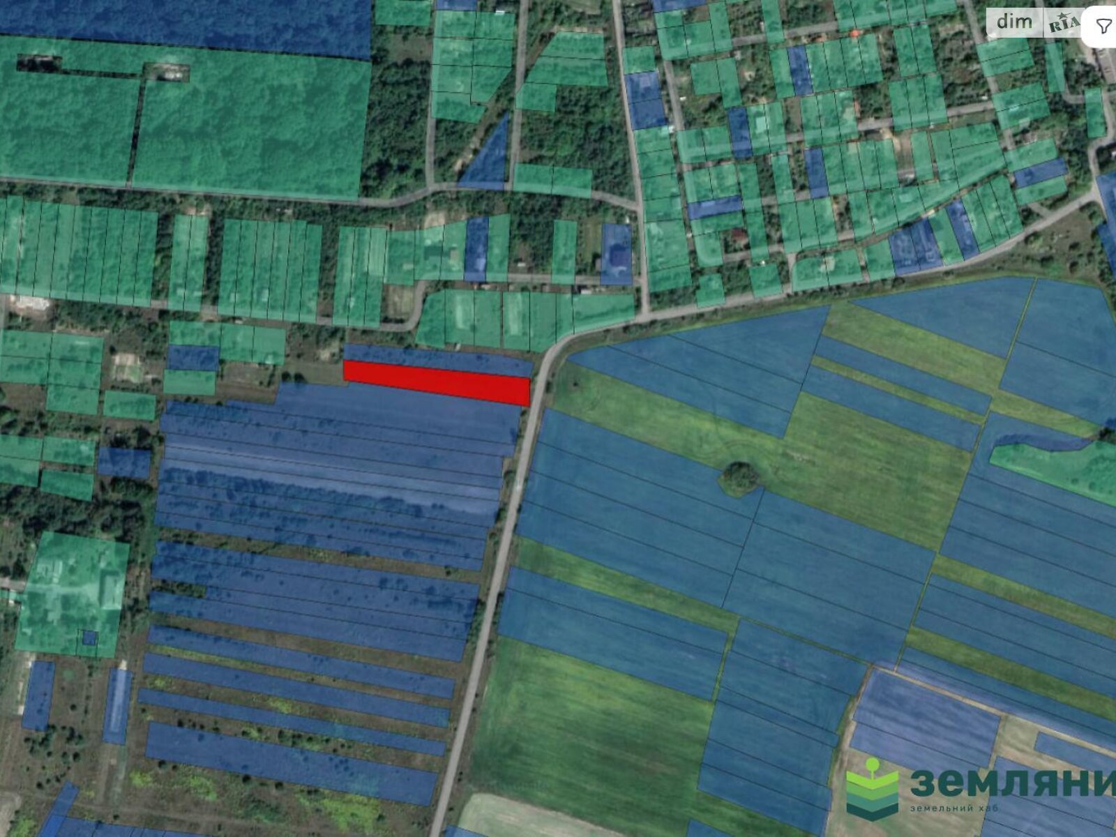 Земельный участок сельскохозяйственного назначения в Угринове, площадь 26.5 сотки фото 1