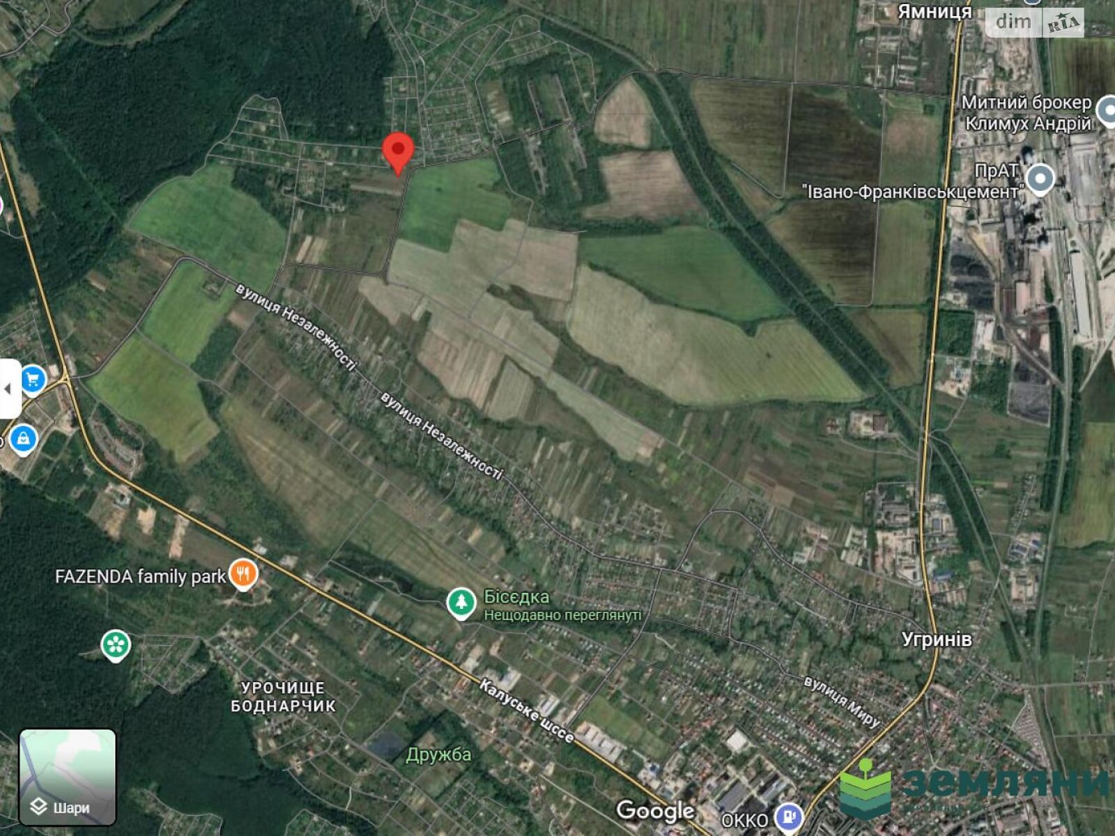 Земельный участок сельскохозяйственного назначения в Угринове, площадь 26.5 сотки фото 1