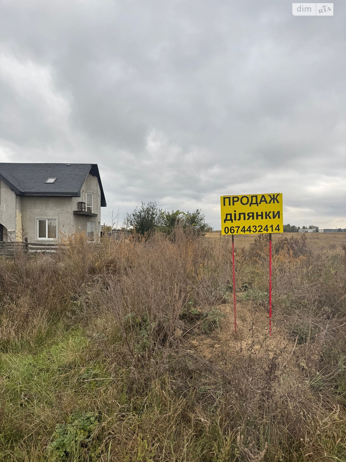 Земельный участок сельскохозяйственного назначения в Великой Димерке, площадь 50 соток фото 1