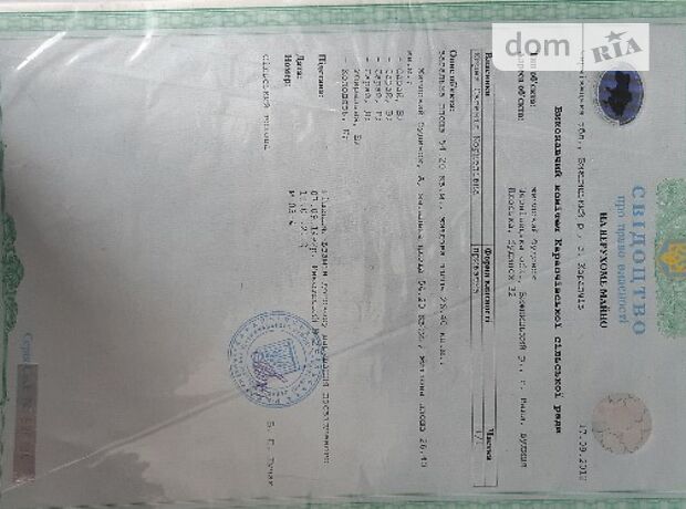 Земля сельскохозяйственного назначения в селе Вали, площадь 50 соток фото 1 Земля сельскохозяйственного назначения в селе Вали, площадь 50 соток фото 1