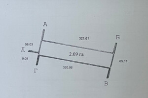 Земля сельскохозяйственного назначения в Виннице, район Подшипниковый завод, площадь 2.09 Га фото 1