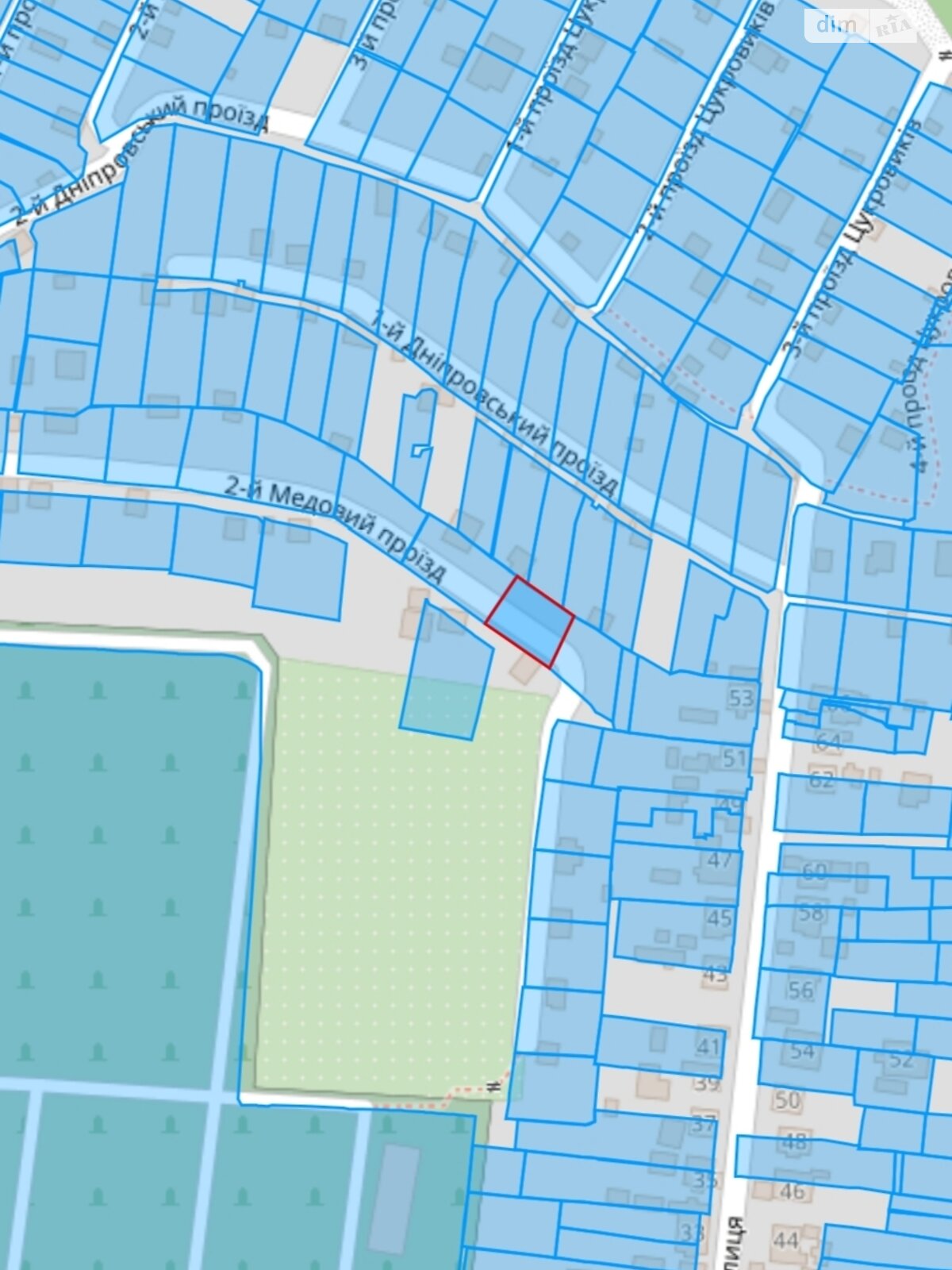 Земля сельскохозяйственного назначения в Виннице, район Пятничаны, площадь 4.96 сотки фото 1