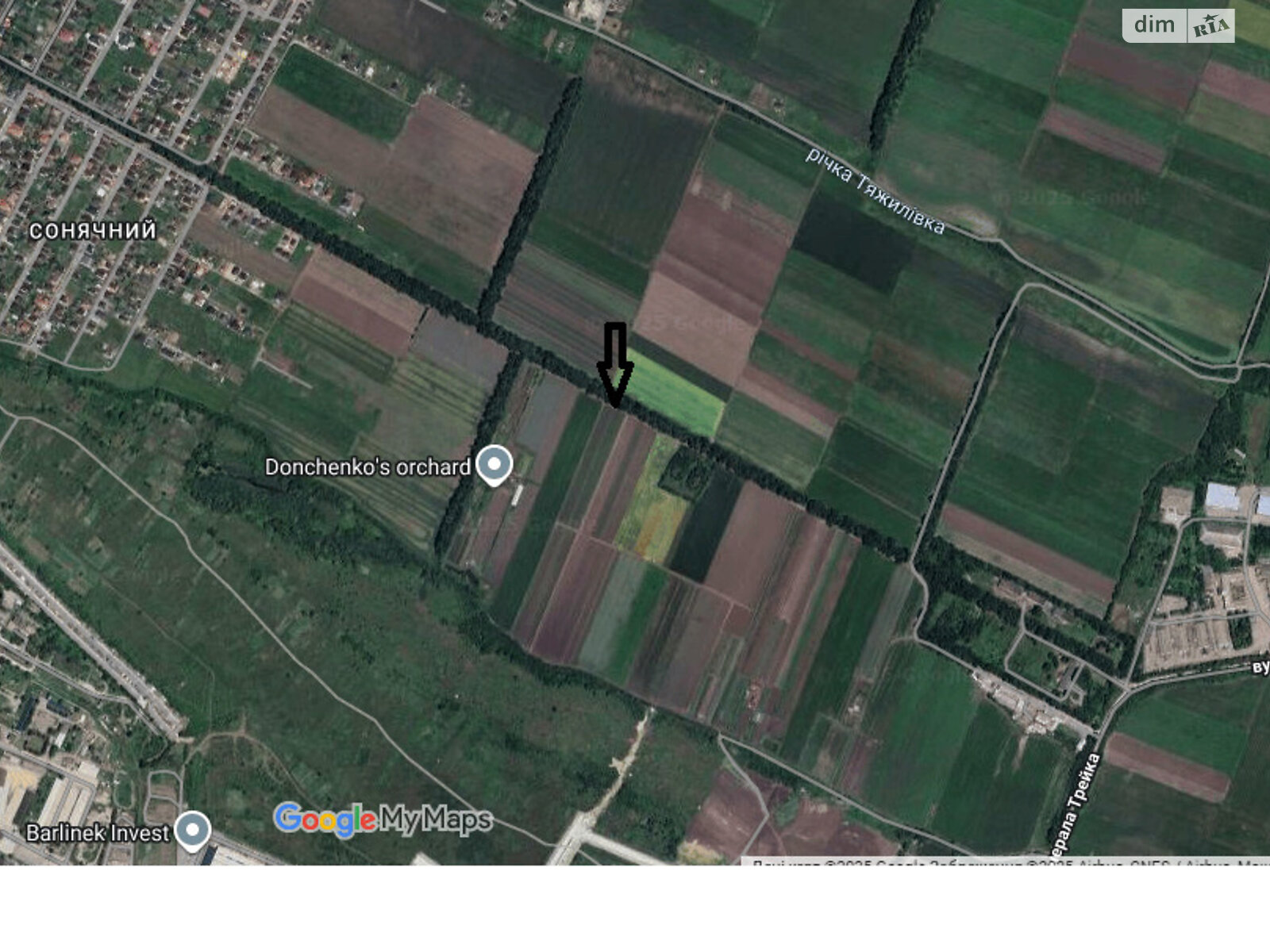 Земля сельскохозяйственного назначения в Виннице, район Тяжилов, площадь 125 соток фото 1