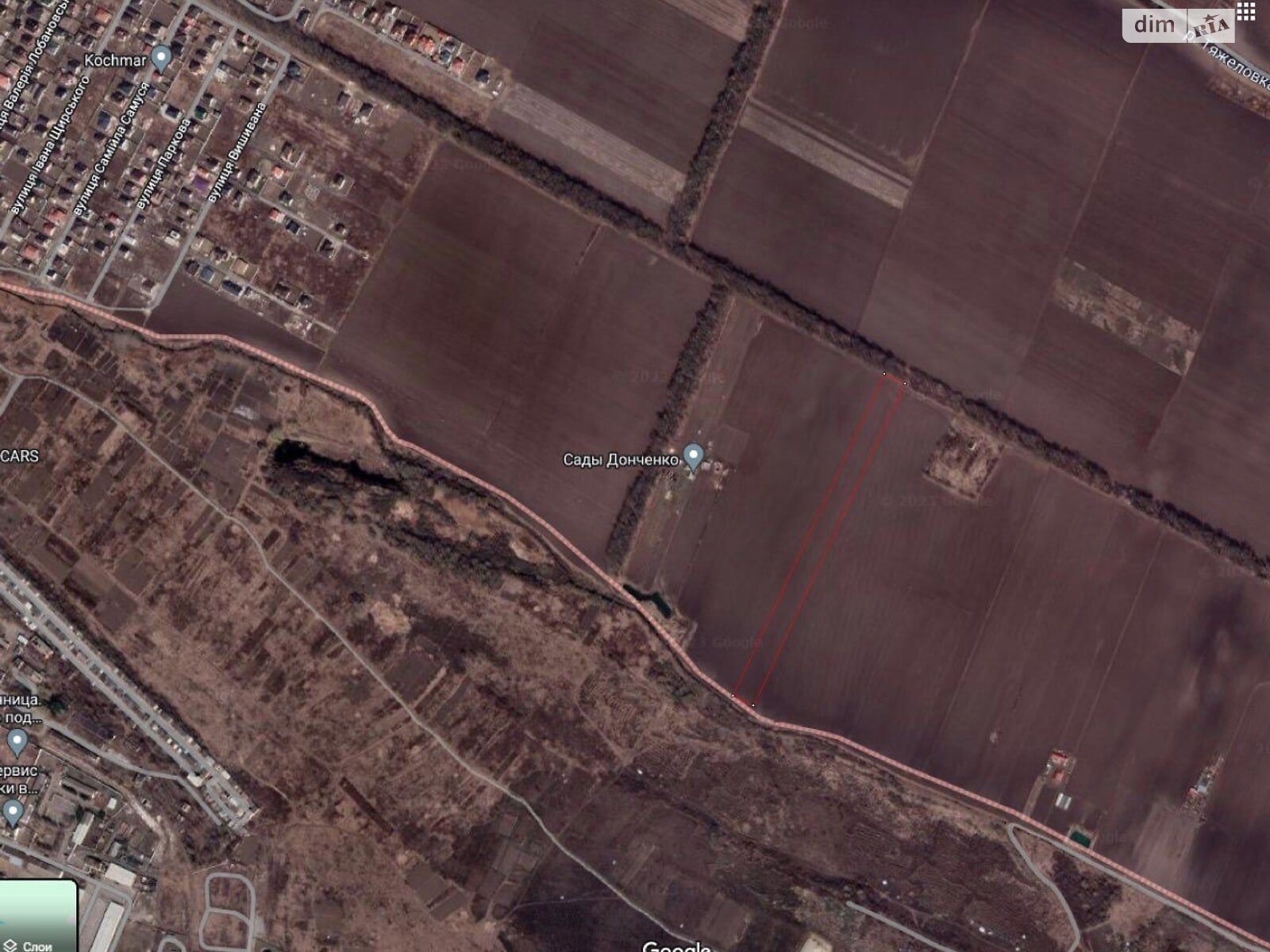 Земля сельскохозяйственного назначения в Виннице, район Замостье, площадь 1.285 Га фото 1