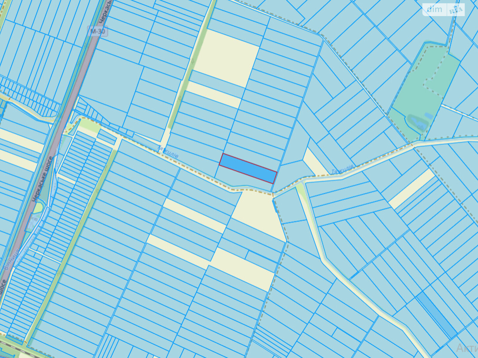 Земельный участок сельскохозяйственного назначения в Виннице, площадь 1.818 Га фото 1