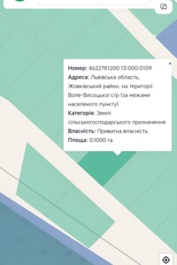 Земельный участок сельскохозяйственного назначения в Воле-Высоцкой, площадь 10 соток фото 2