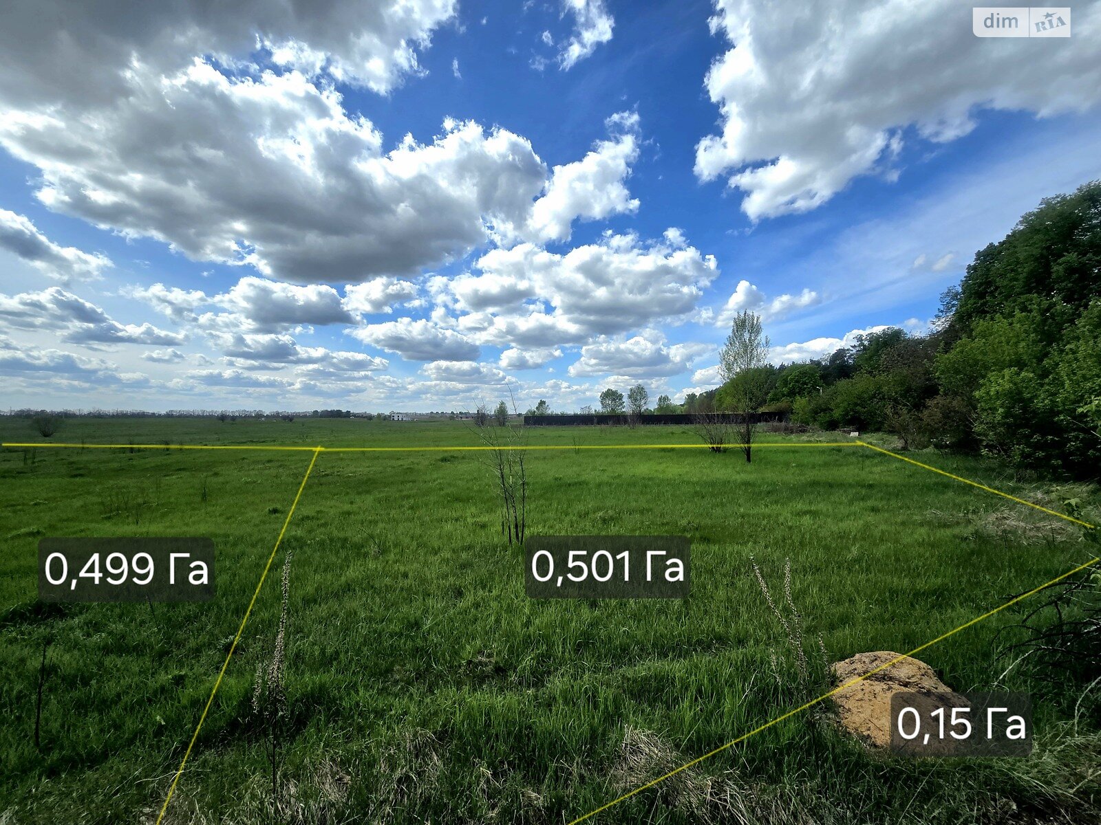 Земельный участок сельскохозяйственного назначения в Ворзеле, площадь 1 Га фото 1