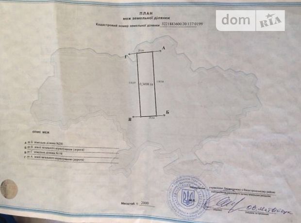 Продажа земли сельскохозяйственного назначения, Киевская, Вышгород, c. Козаровичи Продажа земли сельскохозяйственного назначения, Киевская, Вышгород, c. Козаровичи